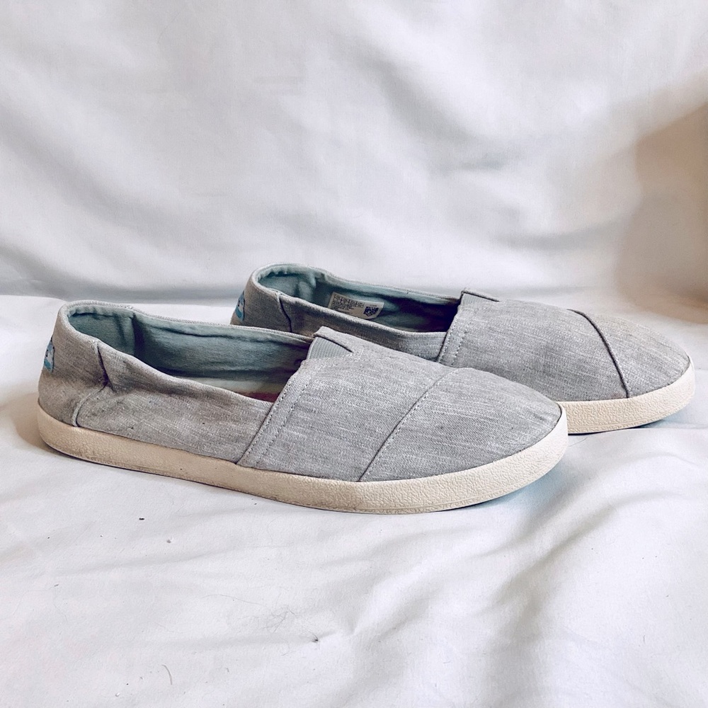 Toms grey Avalon Loafers